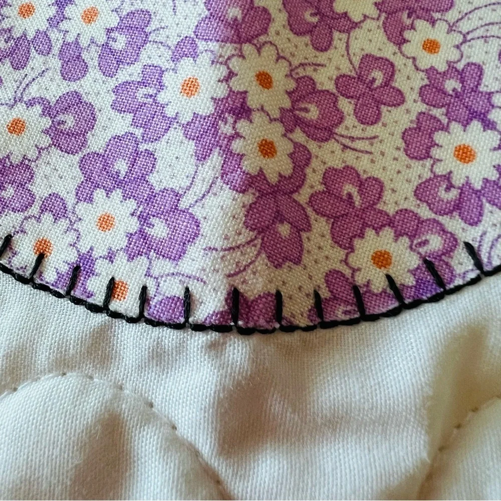 Dot to Dot Handmade Quilt – 58”x58” – 1930s Reproduction Prints